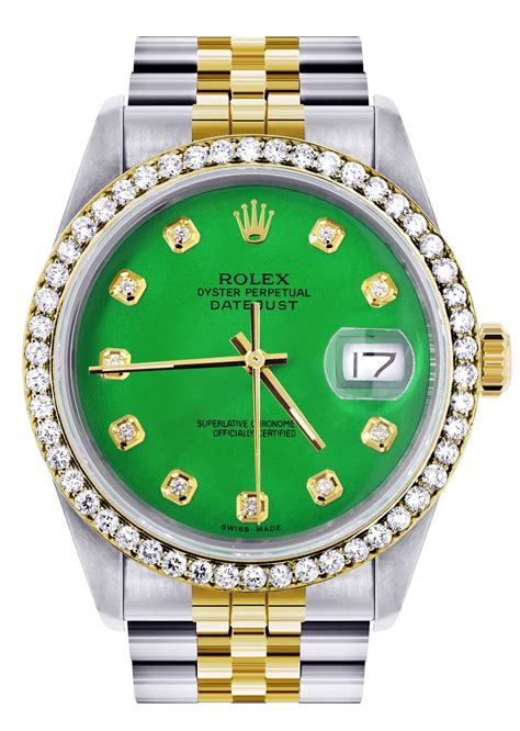 womens green face rolex|women's rolex datejust with diamonds.